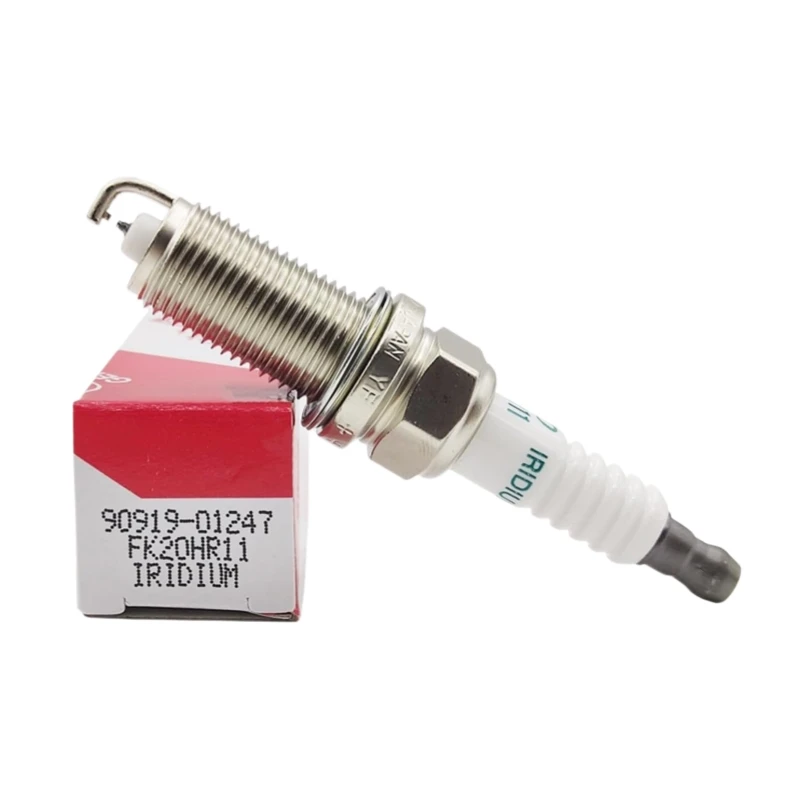 1x Genuine Spark plugs 90919-01247 for Lexus ES GS RX350 300 450H Toyota Alphard Aurian Camry Highlander Previa RAV4 GSL35 Venza