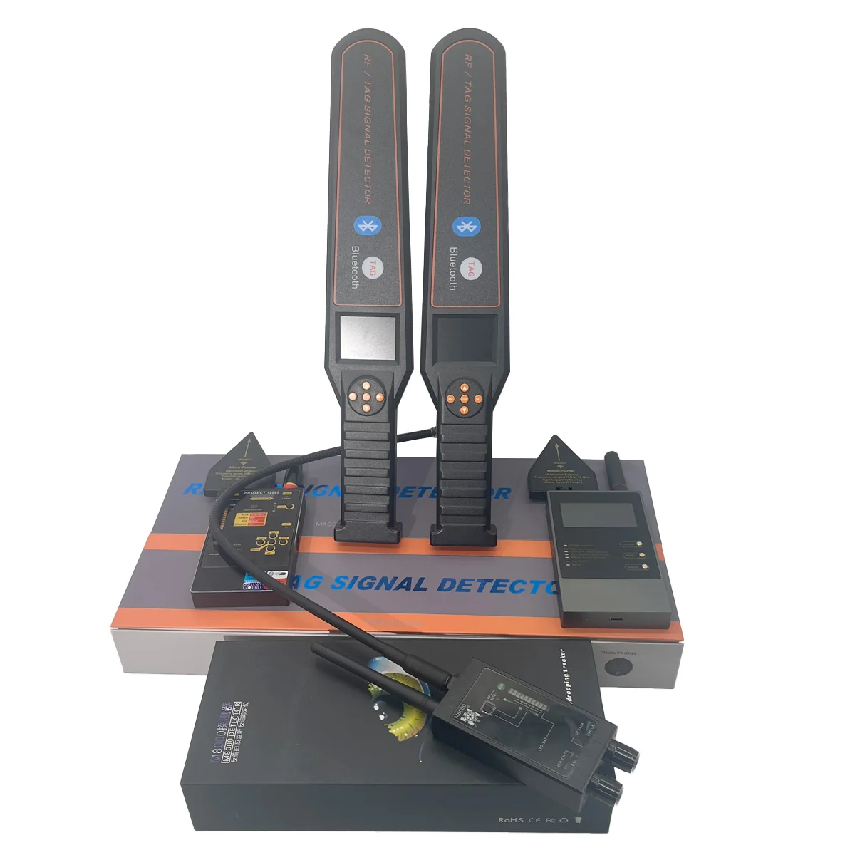 

Антишпионский детектор AI 1206S, детектор скрытой камеры 50–6 ГГц, GPS-трекер и детектор подслушивающего устройства для обеспечения безопасности конфиденциальности