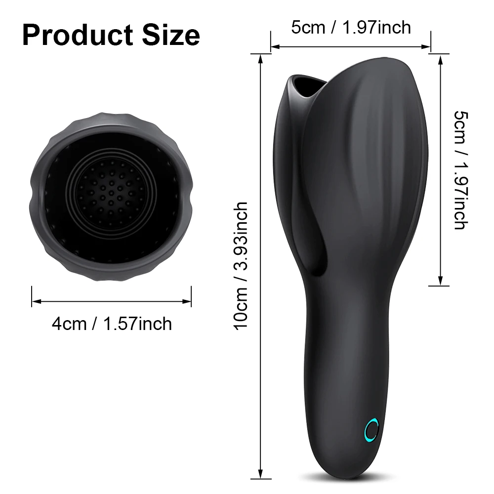 Exerciser Glans Stimulater Massager Penis Delay Trainer Mens Vibrator Male Masturbator Equipment Sex Toys For Men Adult Male image 4