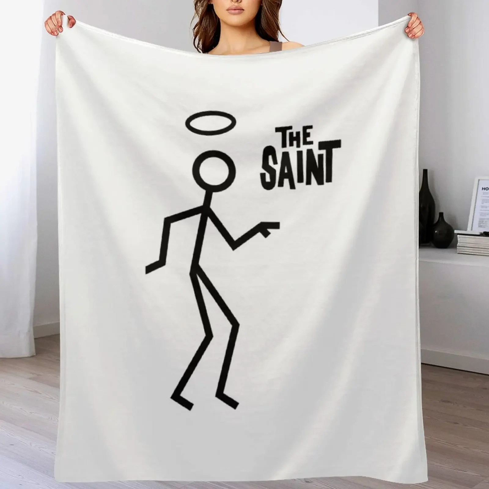 

THE SAINT 1 Throw Blanket For Decorative Sofa Blankets Sofas Of Decoration Summer Blankets