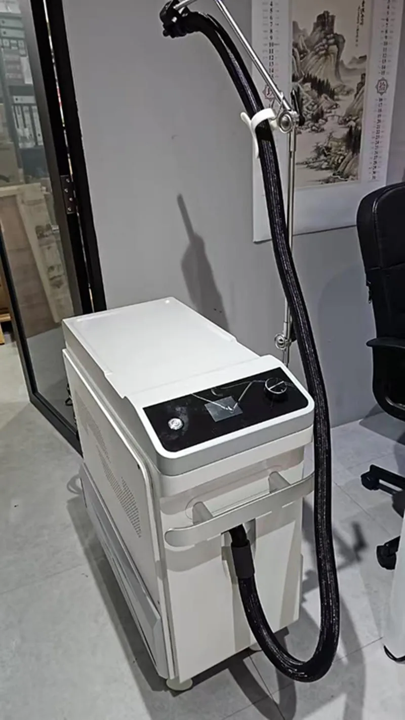Variable Air Volume - Blowing Cold Air Below Zero to Cool Down the Skin Surface. Low Temperature Mobile Cold Air Machine for Coo