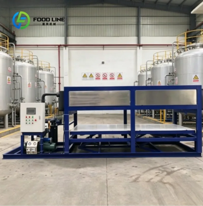 Custom Industrial Ice Brick Machine Commercial Stainless Steel Ice Maker for Hotel Restaurant Bar Beverage Cooling Storage