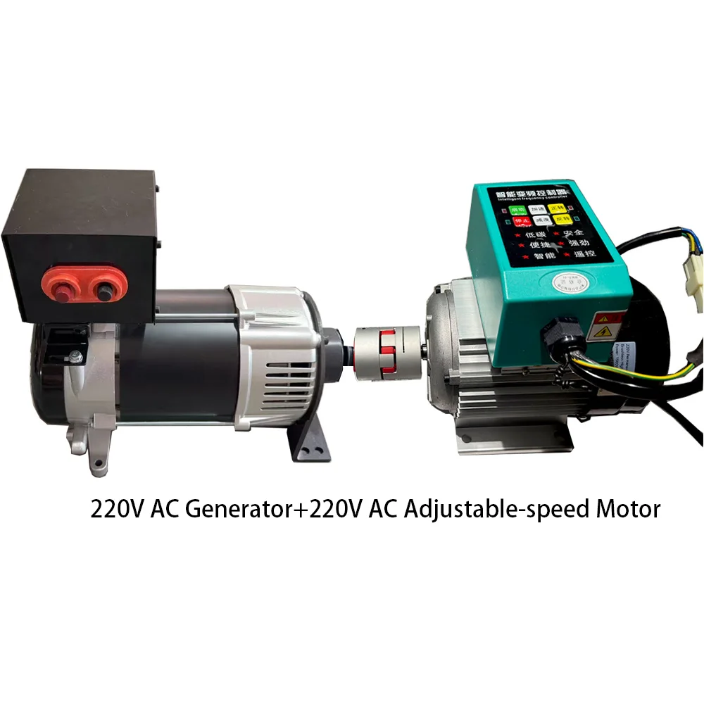 Hochwertiger 30KW 50KW 80KW Permanentmagnet-Generator 220V 230V 380V Einphasig 220V AC Bürstenloser Motor Mit Fernbedienung