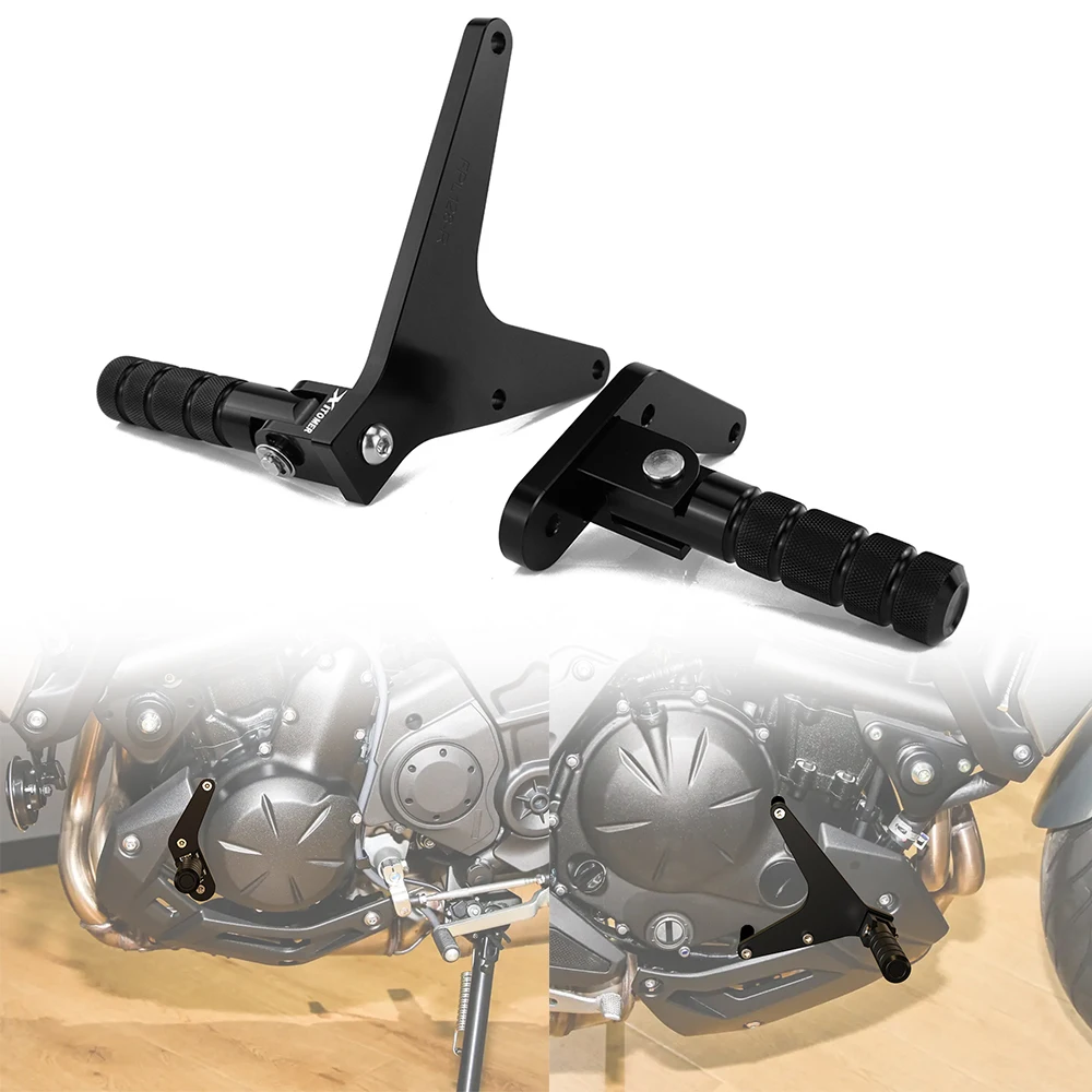 

For KAWASAKI Versys 650 2015 2016 2017 2018 2019 2020-2023 Motorcycle Rider Foot Peg Footrest Kit Adjustable Highway Peg Mounts