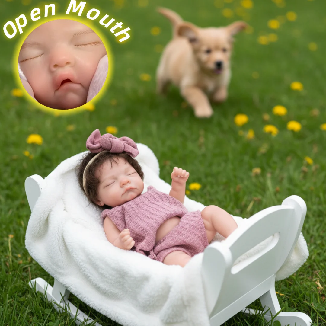 

Водонепроницаемая однотонная силиконовая кукла Bebe Reborn Girl с укорененными волосами, 26 см, мягкая на ощупь, реалистичная, реалистичная, для новорожденных девочек