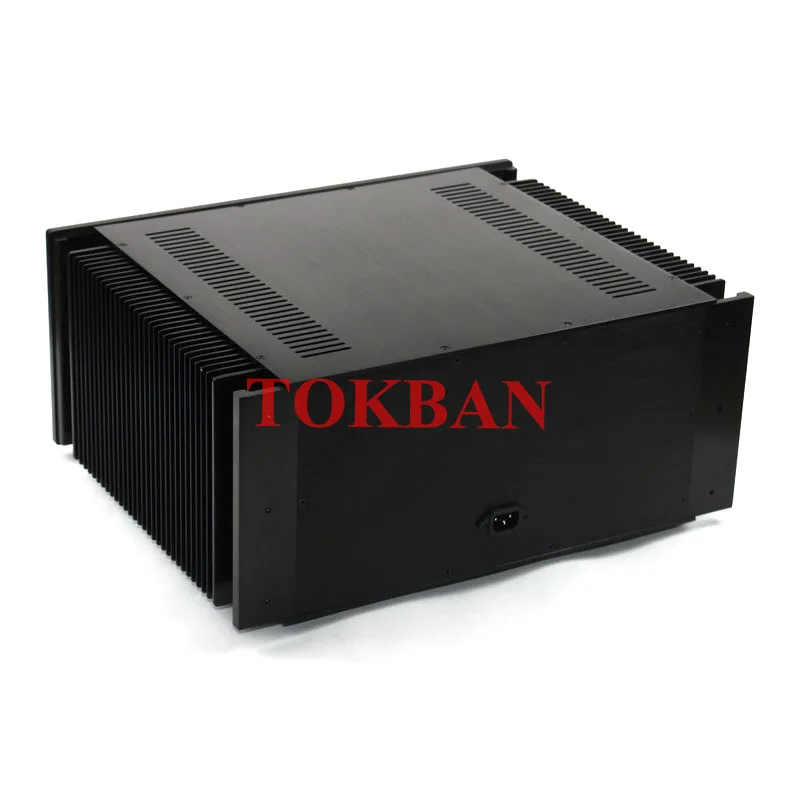 Tokban Audio WA107 484*210*390mm All Aluminium Class A Amplifier Chassis Enclosure DIY HIFI Amplifier Case Shell