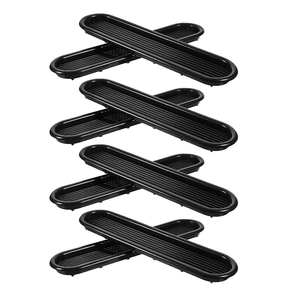 

8pcs Wardrobe Modern Plastic Ventilation Grille Breathable Mesh Cabinet Air Ventilation Plate Vent Panel Vent Cover