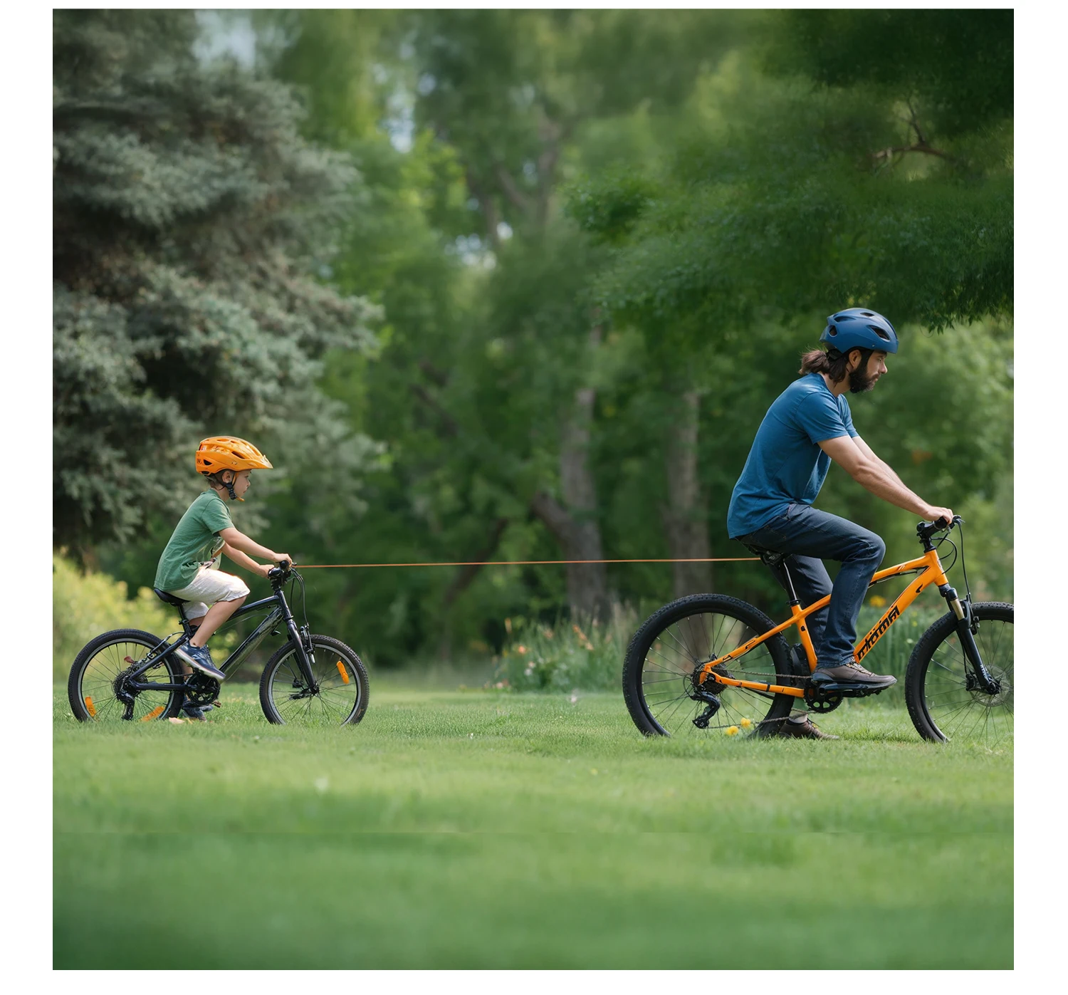 Enlee Einziehbares Fahrrad-Zugseil, Zugseil mit Haken, Fahrrad-Abschleppseil, starke Spannung, Sicherheit, MTB, Anhänger, Seil, Outdoor-Werkzeug – Detail 11
