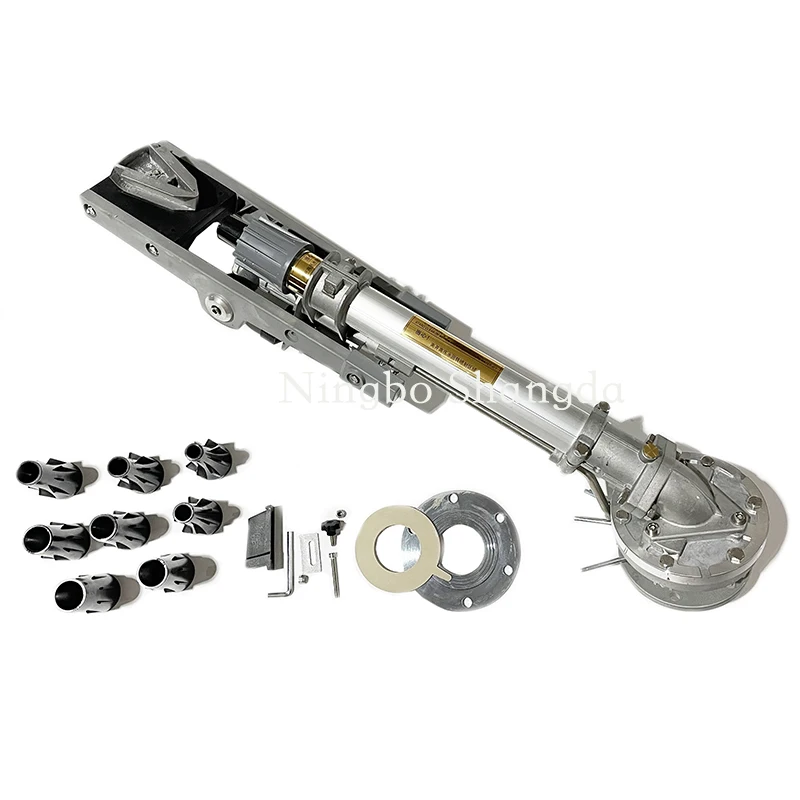 1418L 360 Gear Drive Rain Water Gun Sprinkler with Tripod Stand Long Range 30-60M for Agriculture Irrigation System
