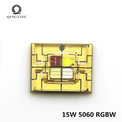 1-10pcs 15W 5W LED RGBW SMD 5060 chip high power bead flashlight /car/bicycle/stage lamp Ceramic substrate