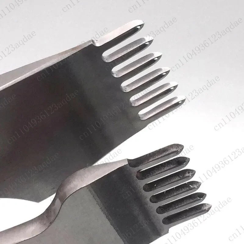 Handmade Leather Punching Tool Internal Polishing Method Chopping Oblique Flat Chopping Leather Carving Leather