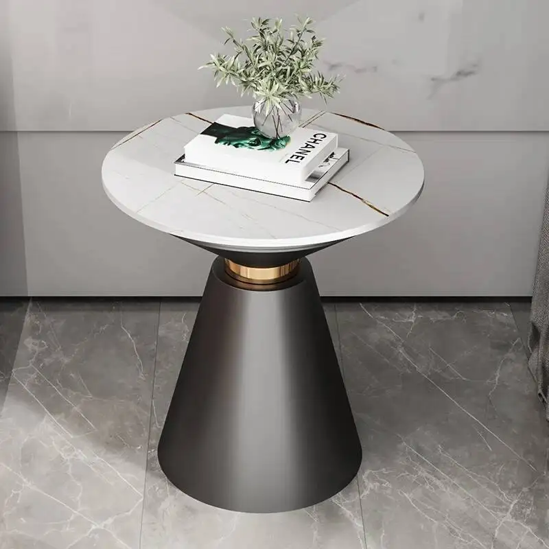

Magazine Table Luxury Vase Simple Phone Dining Hallway Table Entryway Aesthetic Apartamento Round Mesa Auxiliar Home Furniture