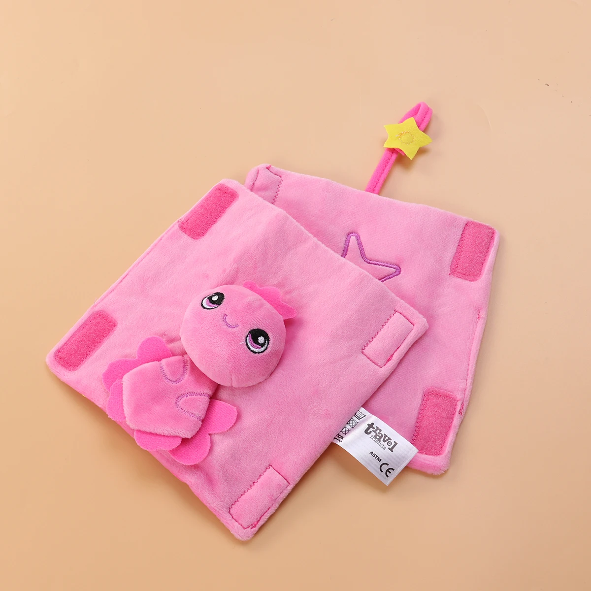 

Pink Cartoon Safety Belt Shoulder Sleeve Stroller Car Seat Protector Pad Soft Fabric Universal Fit Pushchair Harness