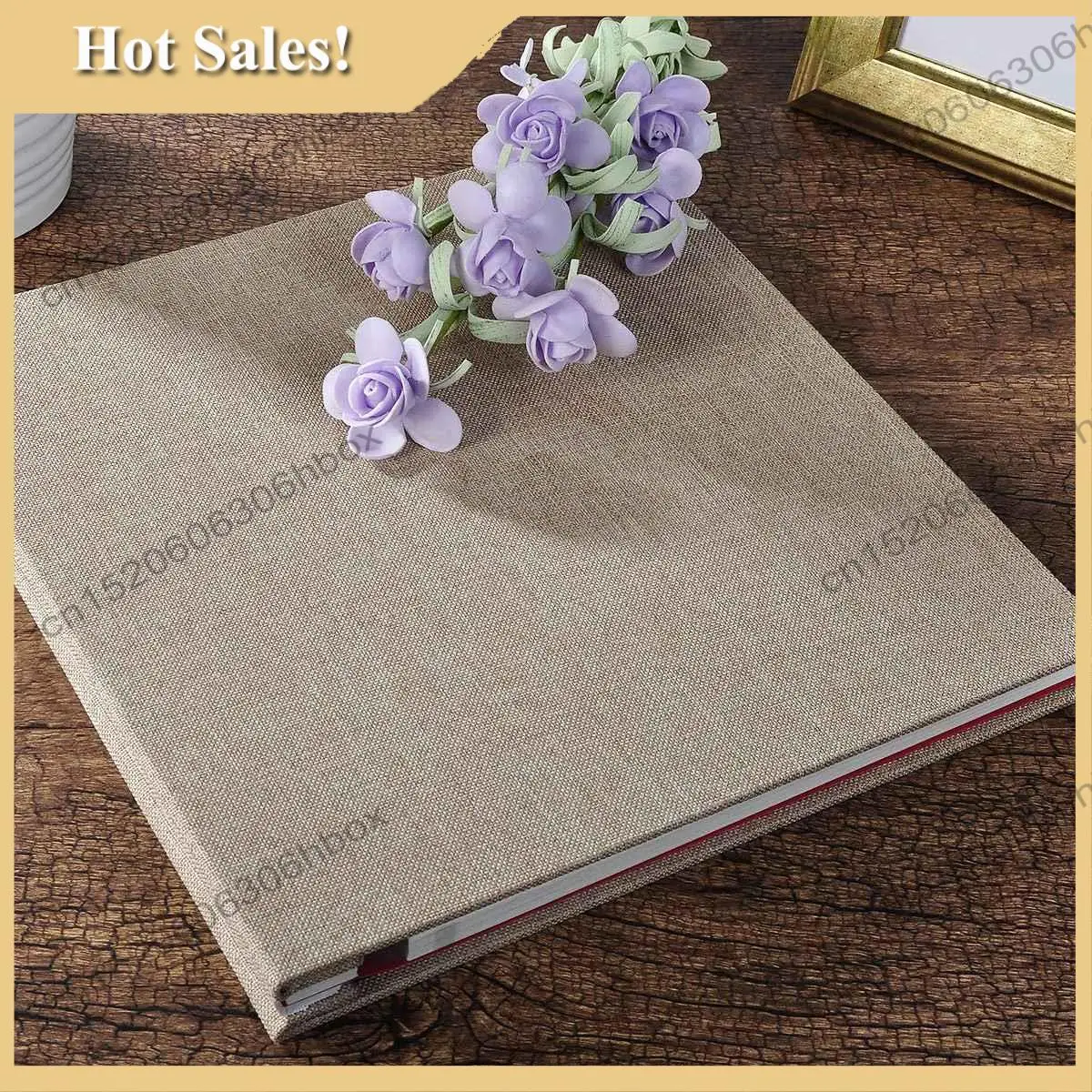 -HOPE Photo Album Scrapbook,Self Adhesive Scrapbook,Vintage Blank Page Memory Book,Christmas Birthday,Wedding Anniversary Gift