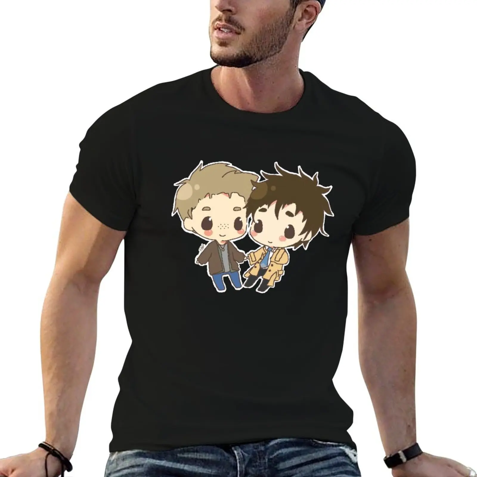 Destiel T-Shirt Summer Casual Loose T-Shirt
