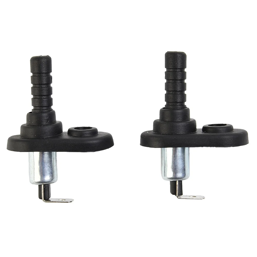 

2 переключателя дверных штифтов автомобиля 20 А 12 В с водонепроницаемым резиновым чехлом для автомобильного освещения и оповещения о вторжении на капоте/багажника