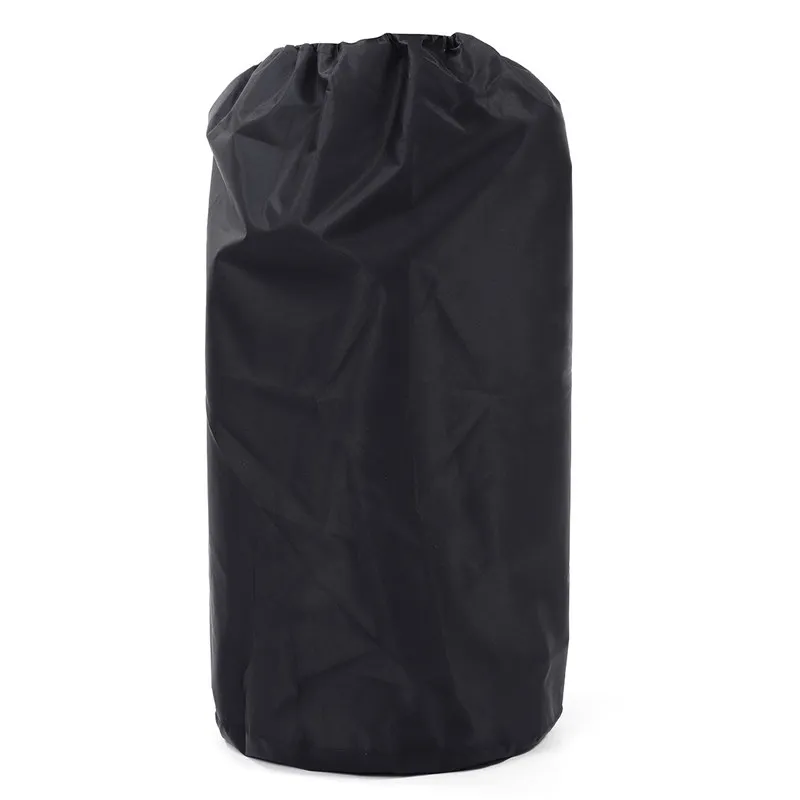 210D Black Oxford Cloth Gas Tank Cover Outdoor Small Propane Tank Cover Waterproof Dustproof And UV Proof Cover