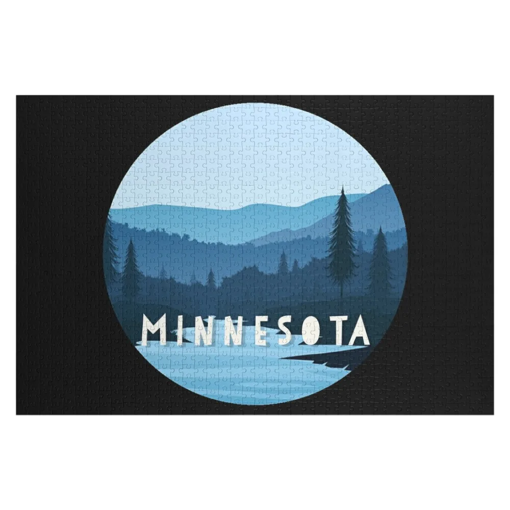 Minnesota Landscape Jigsaw Puzzle Personalised Children Customized Picture Wooden Jigsaws For Adults Puzzle
