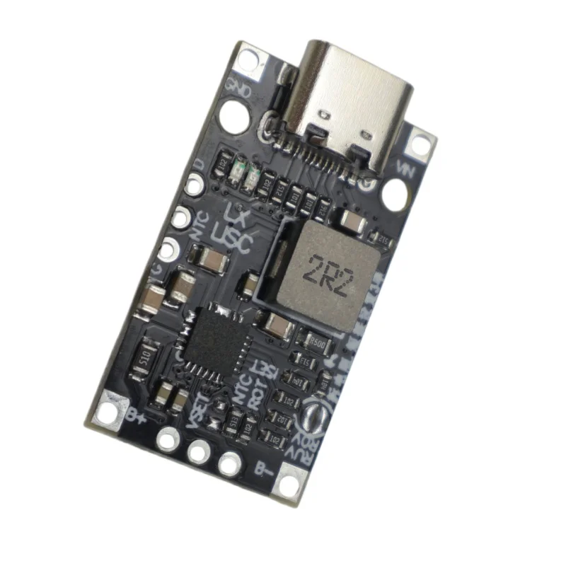 BMS Charging Module Type-C 2S 3S 8.4V 12.6V 1.5A Boost 15W QC Fast Charge with Balance LED Indicator for Lithium Battery