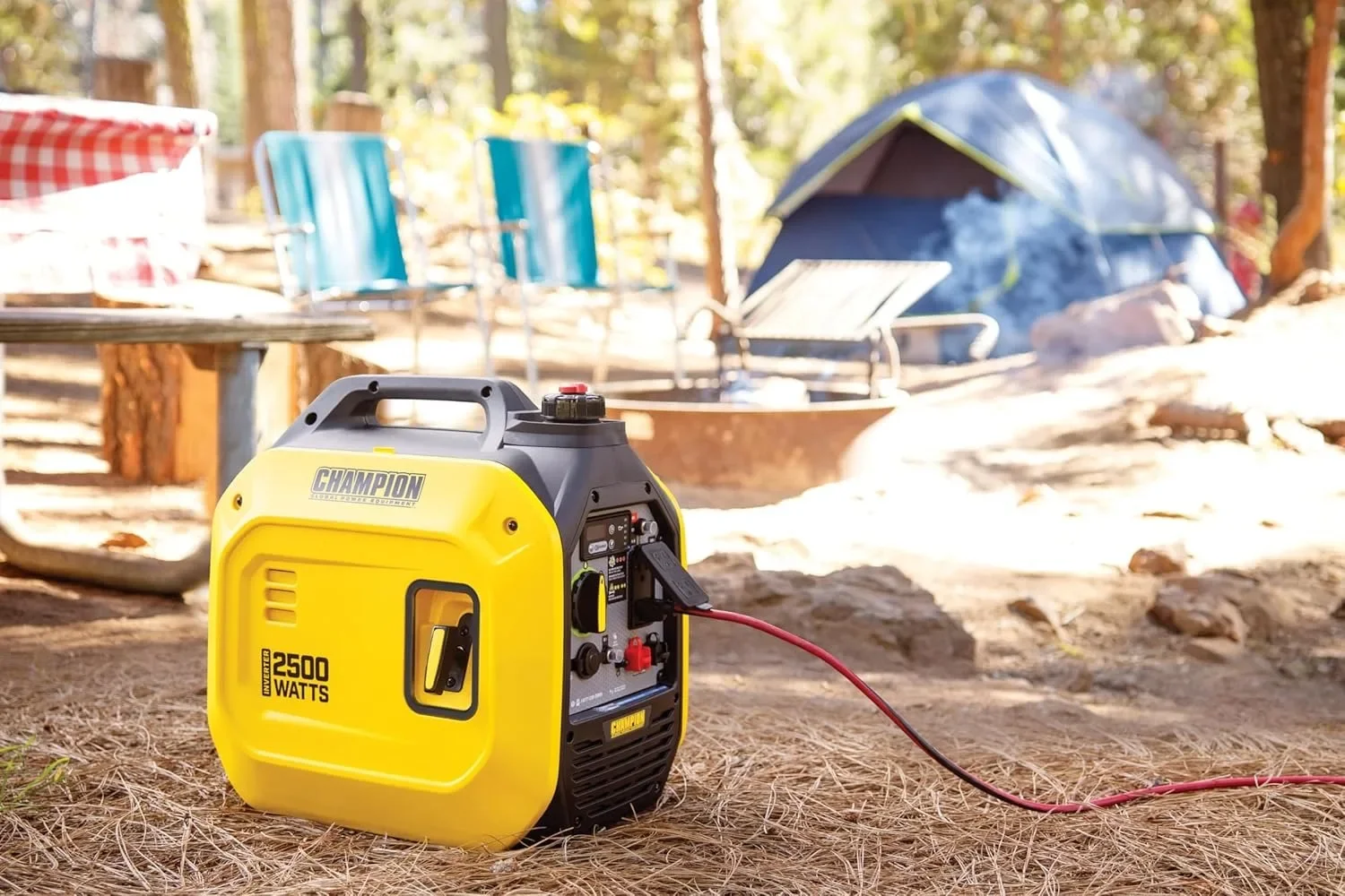 2500-Watt Ultralight Portable Inverter Generator with Quiet Technology and CO Shield