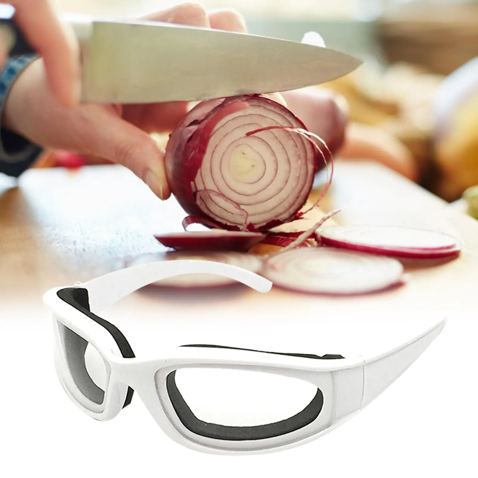 Practical Onion Goggles Tear Free Sponge Inside Eyewear Protect Eye Glasses