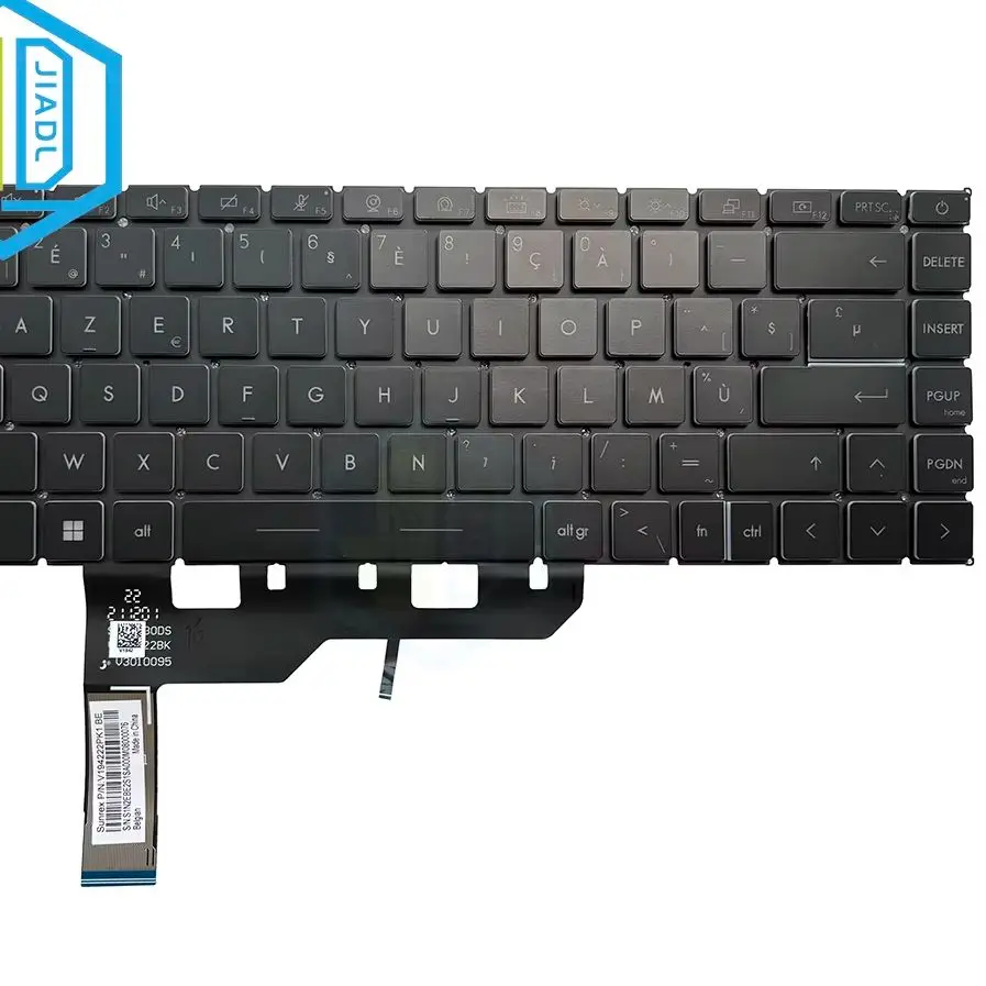 BE FR GR RU TI TR RGB Single Buckle Laptop Backlit Keyboard For MSI Creator Z16 MS-1571 Z16-A11U A11UE A11UET MS1571 Summit B15