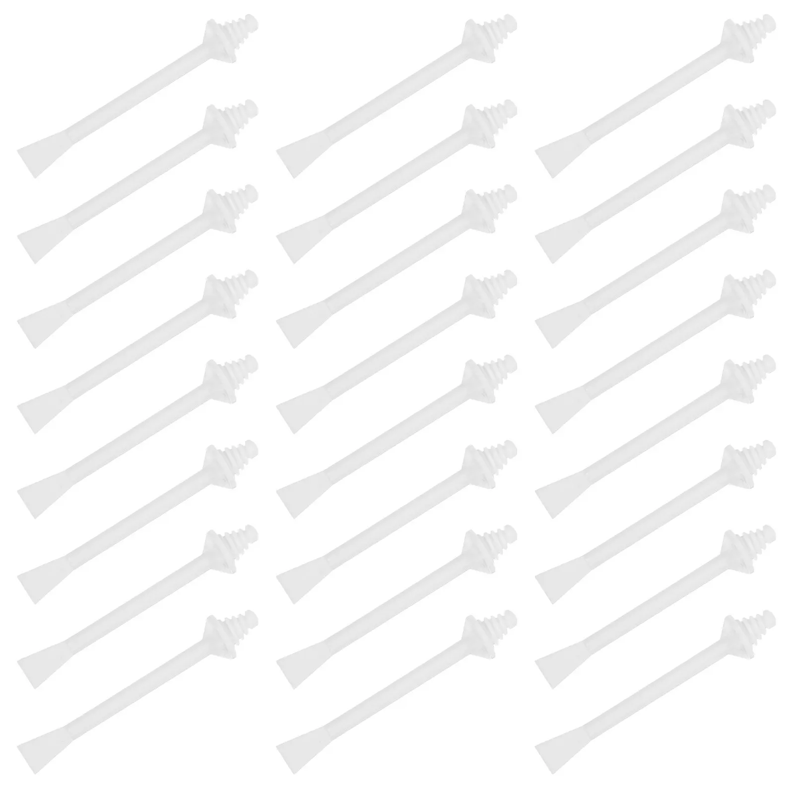 

40Pcs Plastic Wax Application Sticks for Depilation and Nose Hair Removal Multiuse Rods for Cream Lotion Distribution At Home