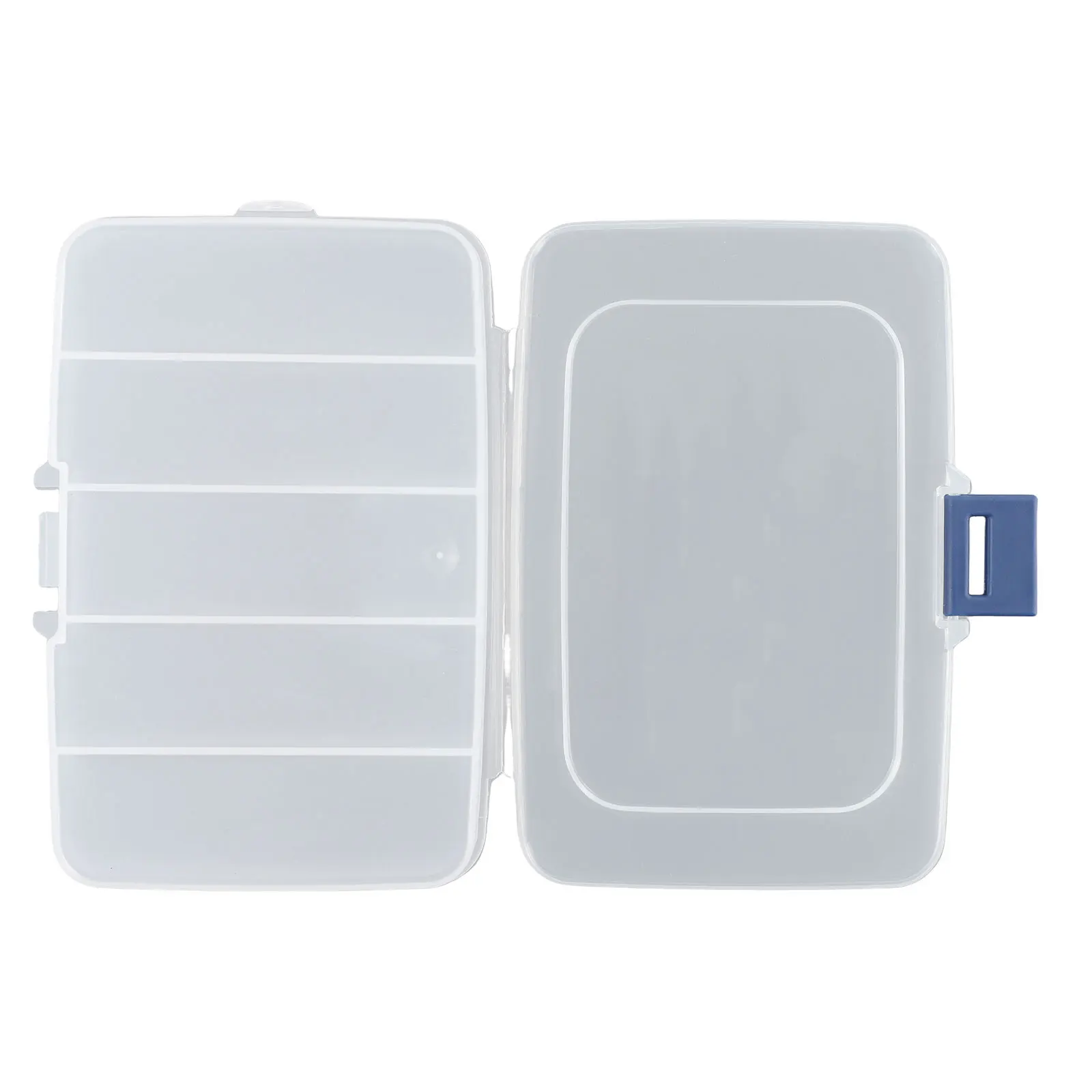 1PC Plastic Tool Screws IC Storage Box Craft Organizer Small Part Container Case 5-Grid Transparent Tool Storage Case