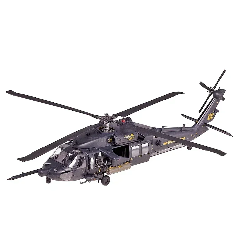Modello di assemblaggio 1/35 Academy 12115 AH-60L DAP Elicottero da attacco Black Hawk - Kit modello di aereo