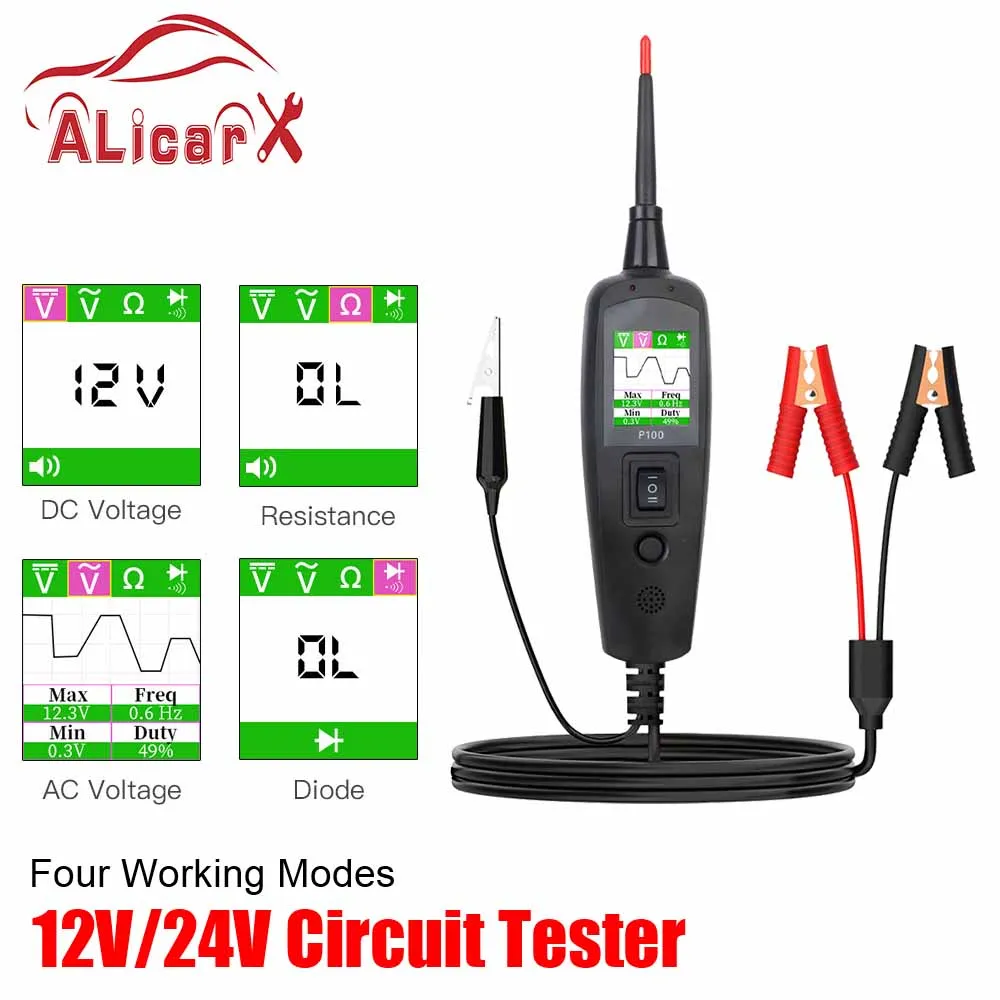 Original Electric Circuit Tester EC150 Power Probe  pk AUTEK YD208 Jdiag P100 auto Electrical System testing  Probe