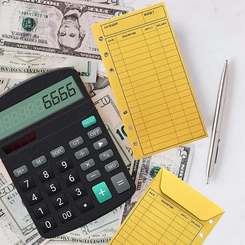 펀치 구멍이 있는 두꺼운 현금 봉투 시스템, 24 색 정리함 봉투, 비용 절감