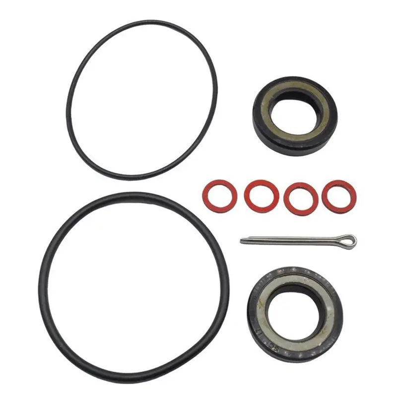 Best-Selling 2X 93101-17054 Outboard Lower Unit Prop Shaft Gearcase Oil Seal O-Ring 93210-57M09 Pin For Yamaha 2/4 Str 9.9 13.5