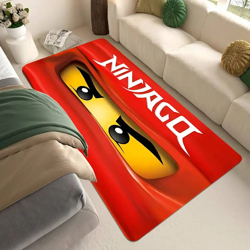 Cartoon N-Ninjago Kitchen Mat Kids Room Bedroom Decoration Balcony Anti-Slip Doormat Living Room Alfombra