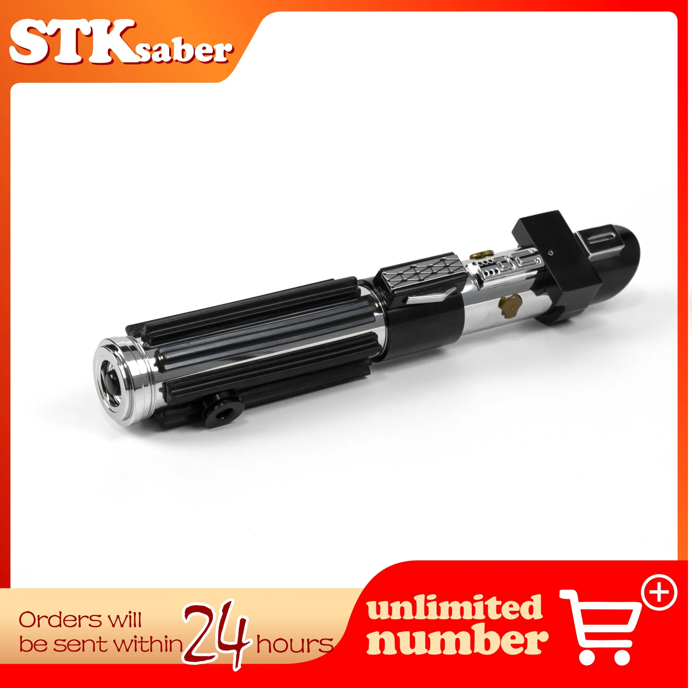 

89saber Vader EP3 proffie2.2 chip Lightsaber Metal Handle 7/8 Inch 90cm Pixel Blade Smooth Swing There are over 30 fonts