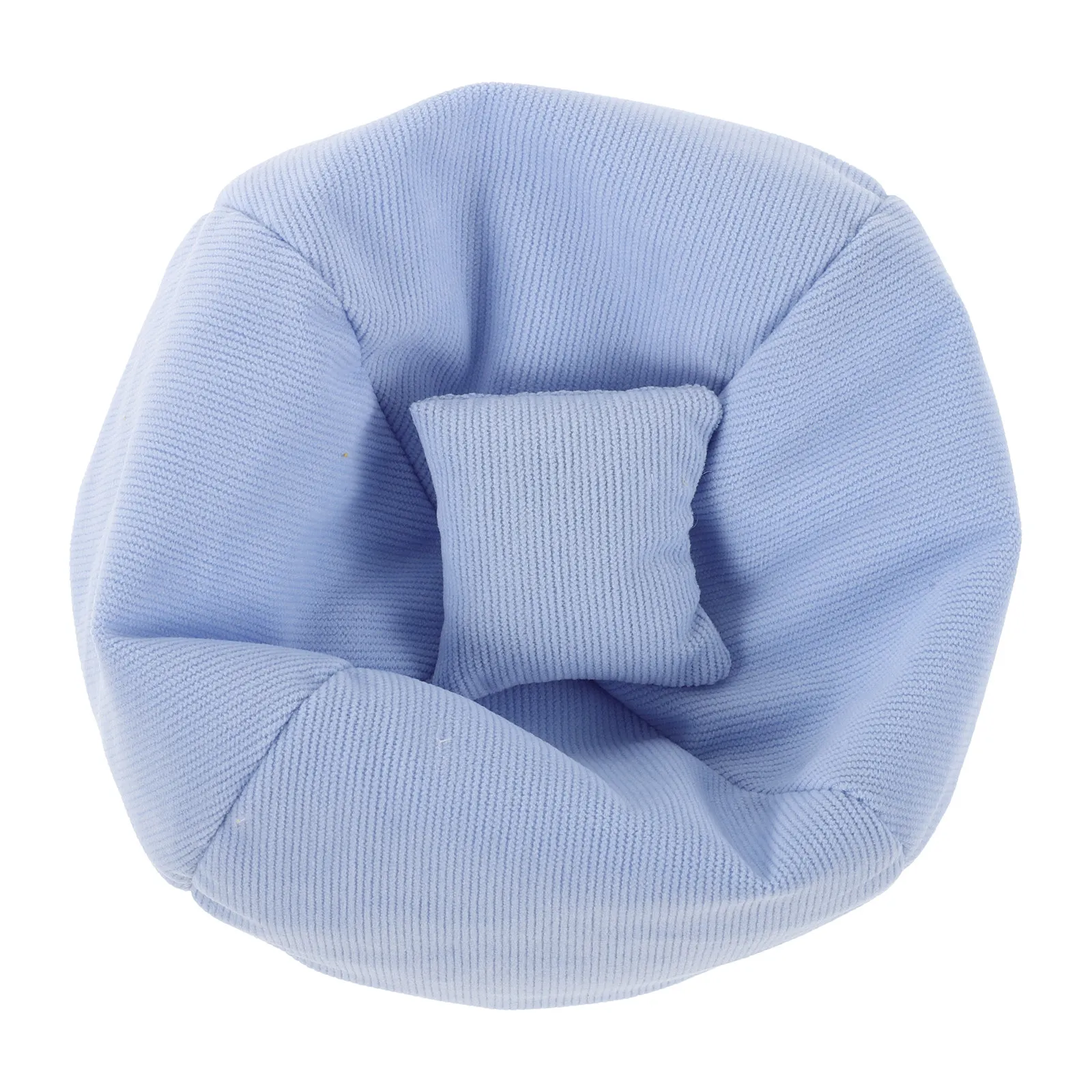 

Mini Bean Bag Chair Soft Mini Sofa Seat Pillow Miniature Furniture Display Couch Desk Shelf Car Dashboard Sofa Base Accessory