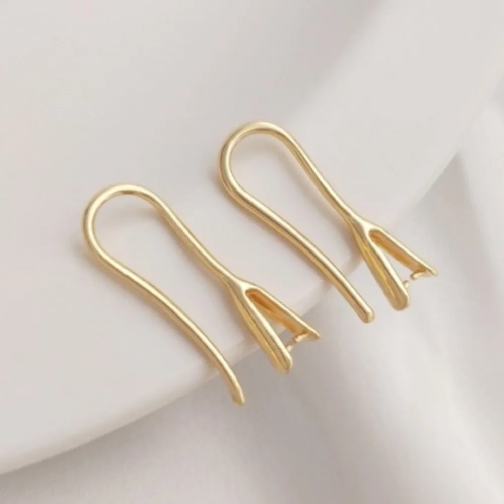 

Медный 14-каратный золотой цвет, зажим для ушей, крючок для ушей с семенами дыни, ручная работа, сделай сам, украшения для ушей, очаровательный материал, серьги, аксессуары