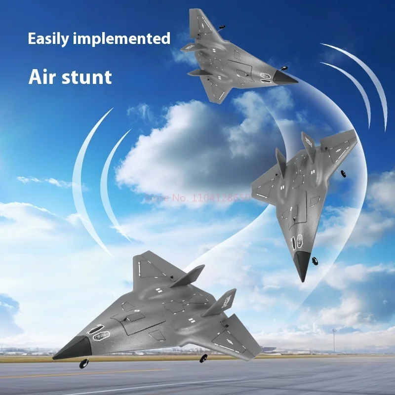 New Fx9672 Remote Controlled Aircraft Sr72 Future Fighter Dual Channel Glider Fixed Wing Model Aircraft Toy Birthday Gifts Gift