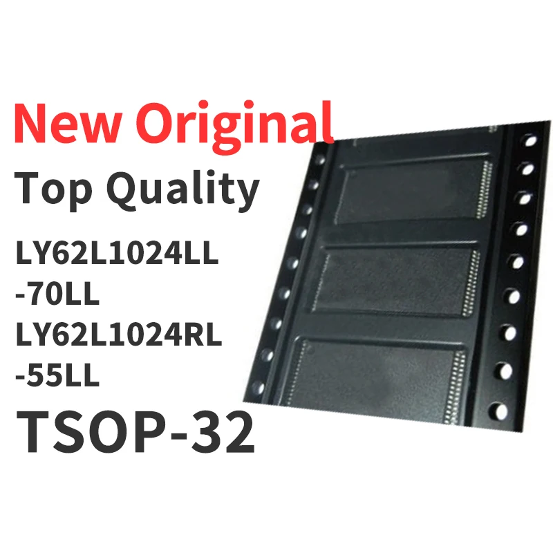 (1 Pcs) LY62L1024LL-70LL LY62L1024RL-55LL TSOP-32 New Original Chip IC