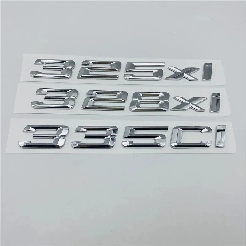 For BMW 320ci 328ci 330ci 325ci 325xi 535xi 520xi 528xi 530xi 520xd 330xd 335is 645ci 840ci 320si Rear Boot Emblem Badge Letters view 5
