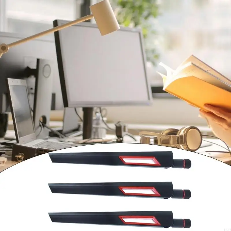 D5BB 3/4PCS Double Band WiFi ANTENNAS 2.4G เราเตอร์เสาอากาศเสาอากาศเสาอากาศสองวงเสาอากาศสำหรับเดสก์ท็อปพีซี