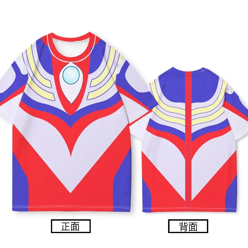 

Японская аниме-футболка Sairo Zeta Ultraman Tiga, быстросохнущая, дышащая, удобная, семейная, с короткими рукавами