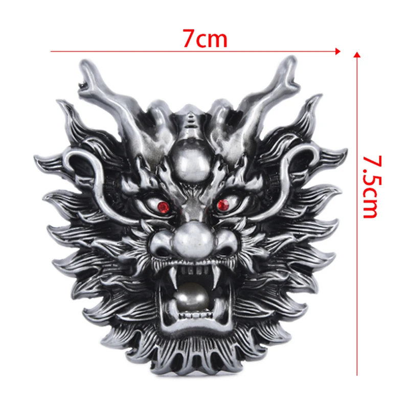 Mens Dragon Animal Metal Alloy Cowboy Cowgirl Fashion Punk Belt Buckle New