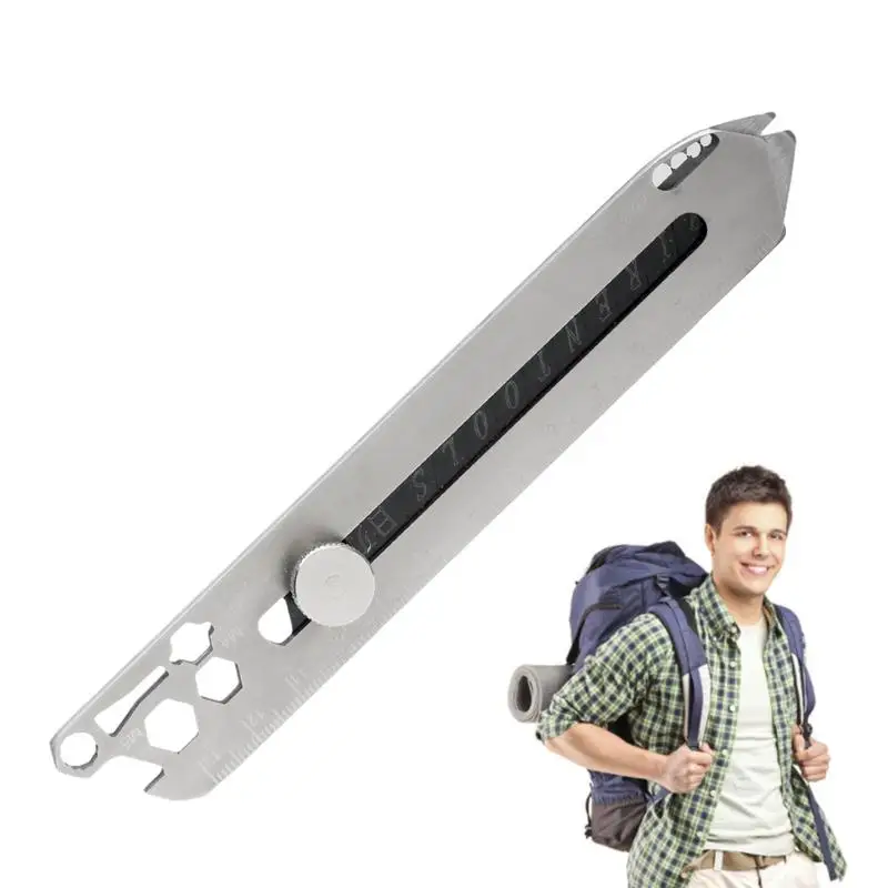 Box Cutter Multifunctional Knives Retractable Utility Cutter Versatile 10-in-1 Box Cutter Perfect For Home And Workplace