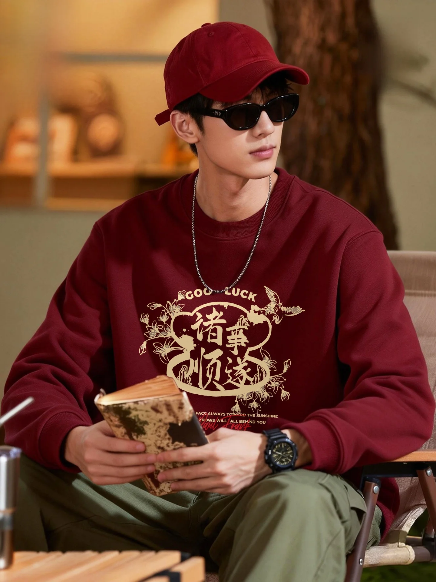 

Утепленная толстовка с капюшоном и принтом обезьяны, повседневная толстовка, мужская зимняя теплая одежда, удобная одежда из смеси хлопка и полиэстера