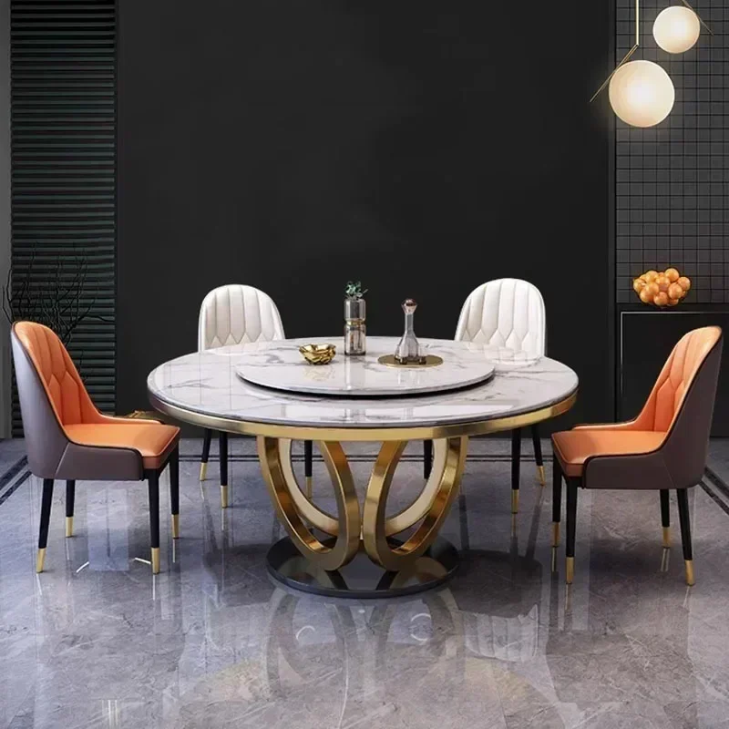 Transformer Table Round Dining Table Tables Furniture Round Kitcjen Dining Room Set Dinning Sets Home Juegos Comedor Muebles