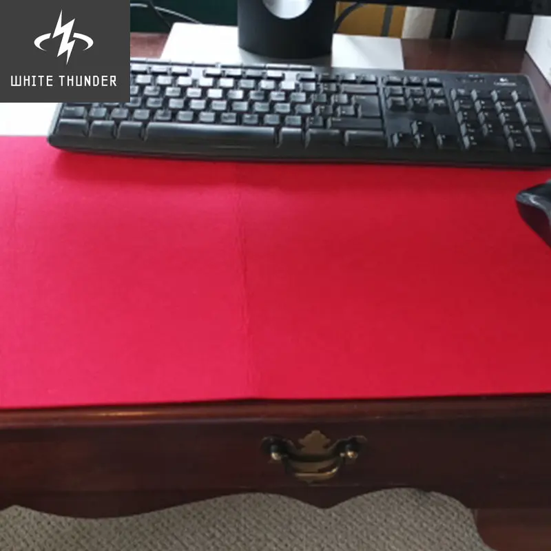 Desk Non-slip Wool Organizer Computer Desk Mat Felt Laptop Cushion Desk Mat Modern Table Keyboard Mouse Pad Office Accessories