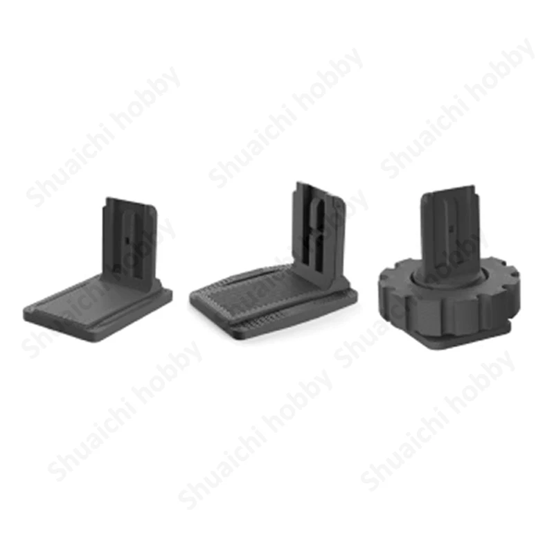 1PCS Back Clip Fixing Base Hot/Cold Shoe Adapter Plate Forward/Reverse Installed Modified Parts for DJI MIC Wireless Microphone