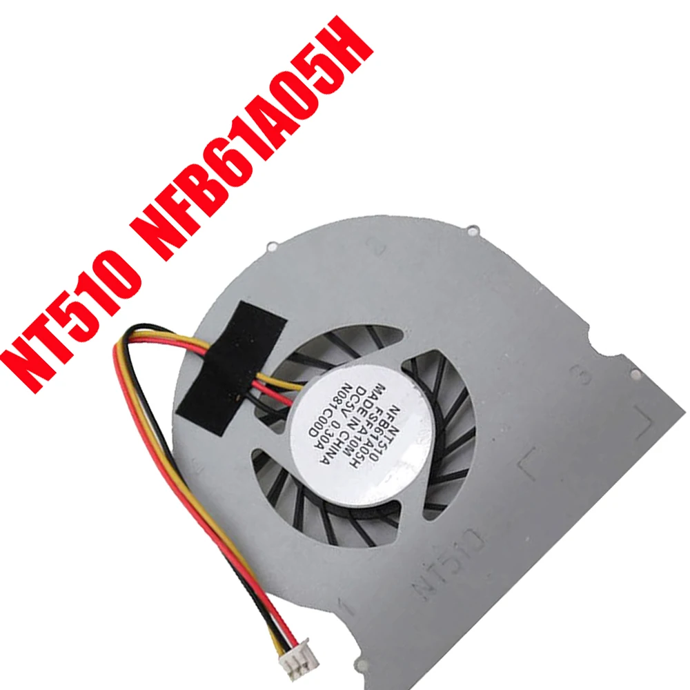 

Laptop CPU Fan For Foxconn NT510 NFB61A05H FSFA10M DC5V 0.3A New