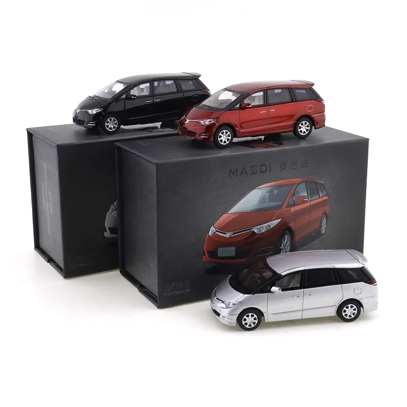 

MASDI 1:64 Estima GSR50 A6 RS6 Range Rover Black Diecast Model Car