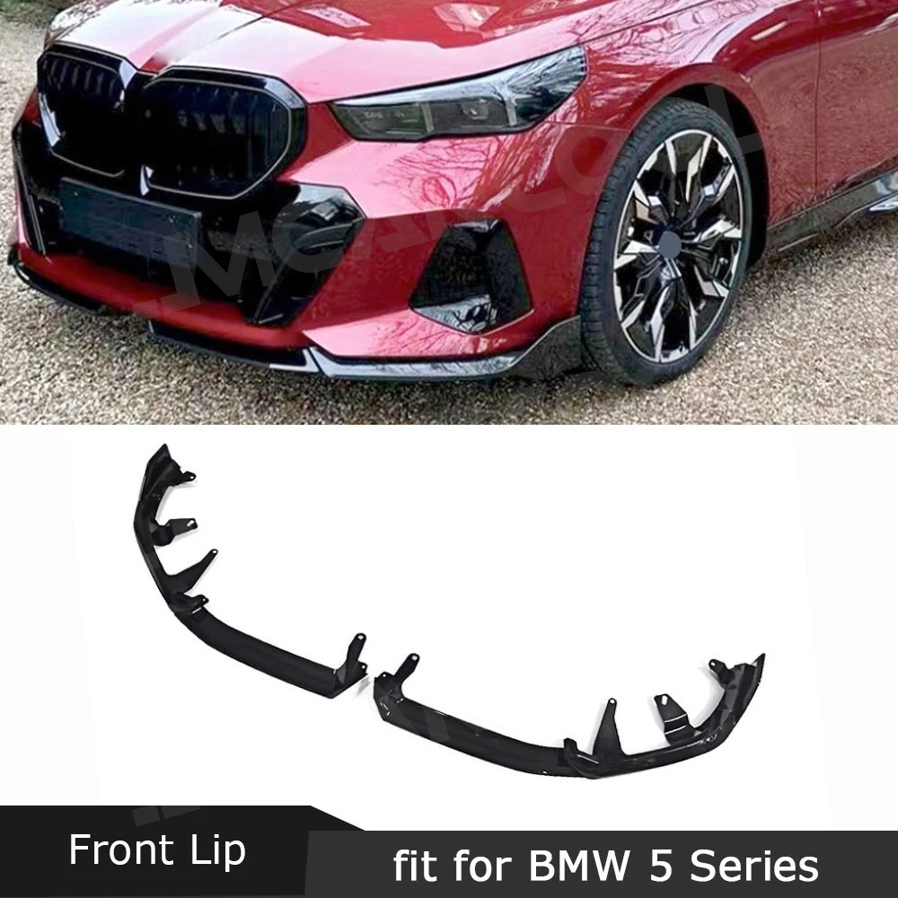 

JMCARCOOL ABS Rear Bumper Diffuser Splitters Lip Spoiler Trim For BMW 5 Series G60 G68 M Sport 2024+ Body Kits Car Accessories